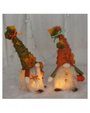 Celebrations-Accessories, Decorations-Dwarf Autumn Fall Rudolph