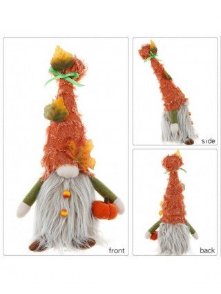Celebrations-Accessories, Decorations-Dwarf Autumn Fall Rudolph