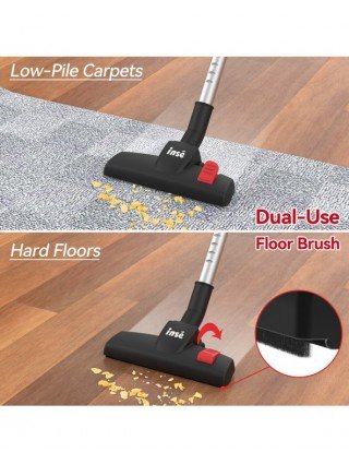Home Improvement-Pumps-INSE Corded Vacuum Cleaner 18000Pa 600W