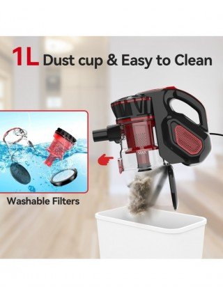 Home Improvement-Pumps-INSE Corded Vacuum Cleaner 18000Pa 600W