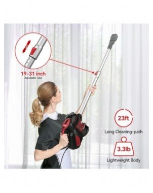 Home Improvement-Pumps-INSE Corded Vacuum Cleaner 18000Pa 600W