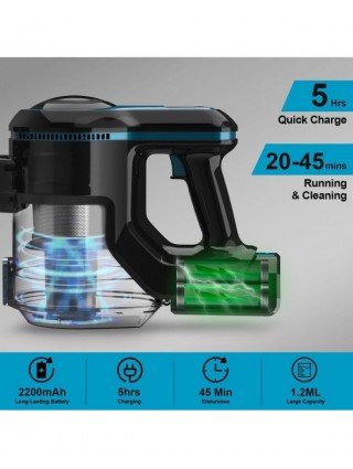 Home Improvement-Pumps-INSE Wireless Vacuum Cleaner 12KPa