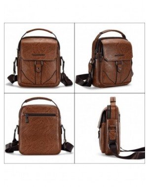 Men's Luggage & Bags-Wallets-New Mens Bag PU Crossbody Bags for