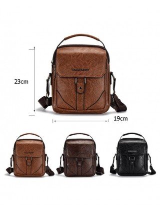 Men's Luggage & Bags-Wallets-New Mens Bag PU Crossbody Bags for