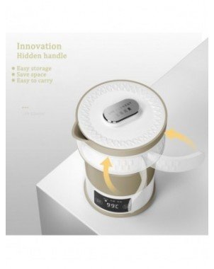 Kitchen-Drinkware-100-240V Portable Electric Kettle Folding