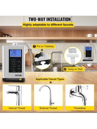 Home Improvement-Kitchen Fixtures-VEVOR Alkaline Water Ionizer