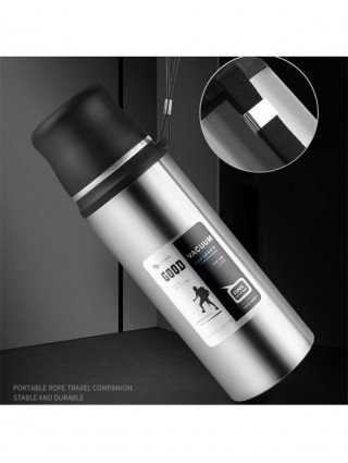 Kitchen-Drinkware-Stainless Steel Thermos Coke Bottle Shape