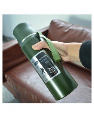 Kitchen-Drinkware-Stainless Steel Thermos Coke Bottle Shape