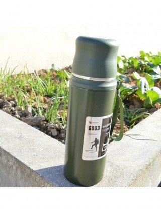 Kitchen-Drinkware-Stainless Steel Thermos Coke Bottle Shape