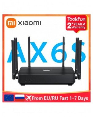Kompiuterių tinklai-Belaidžiai maršrutizatoriai-Naujas „Xiaomi Redmi AX6S“ belaidis