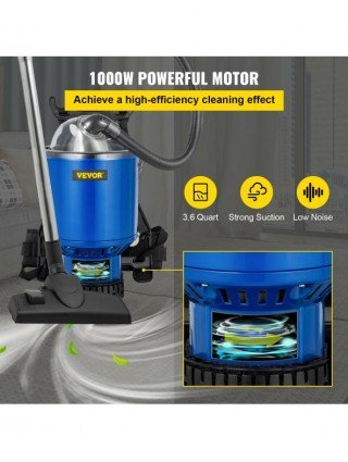 Home Improvement-Pumps-VEVOR Home Vacuum Cleaner 4L Commercial