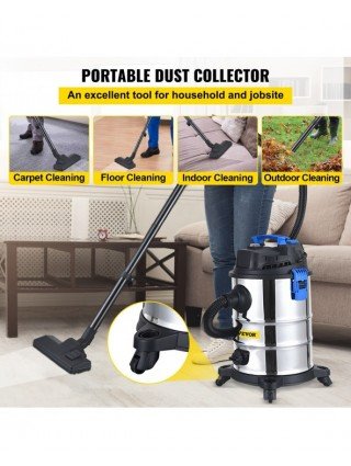 Home Improvement-Pumps-VEVOR Dust Extractor Collector Wet &amp