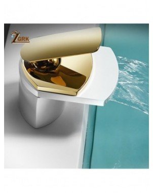 Home Improvement-Kitchen Fixtures-White Faucet Bathoom
