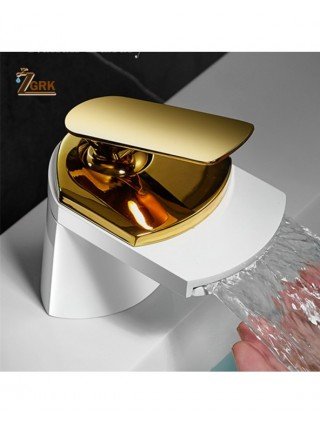Home Improvement-Kitchen Fixtures-White Faucet Bathoom