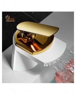 Home Improvement-Kitchen Fixtures-White Faucet Bathoom