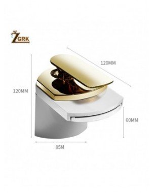 Home Improvement-Kitchen Fixtures-White Faucet Bathoom