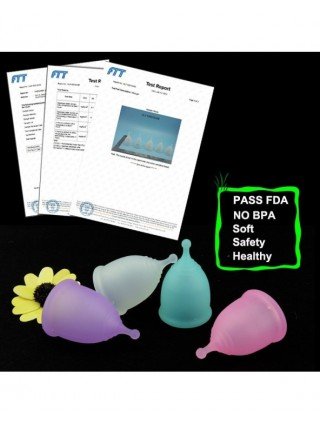 Health Care-Personal Health Care Items-2Pcs Menstrual Cup