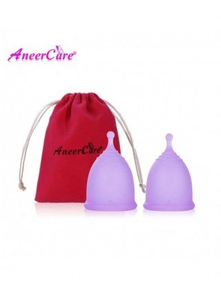 Health Care-Personal Health Care Items-2Pcs Menstrual Cup