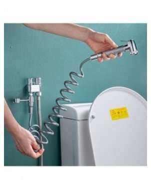 Namų apyvokos daiktai-Vonios ir WC reikmenys-Higieninis dušo laistytuvas rankinis bidė