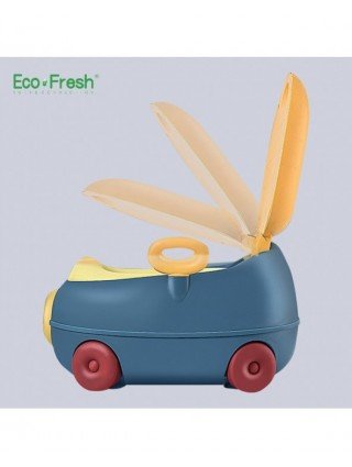 Kūdikis (0-3 metų amžiaus)-Kūdikių aksesuarai-Ecofresh Baby Potty Mokomoji kėdutė Vaikiška