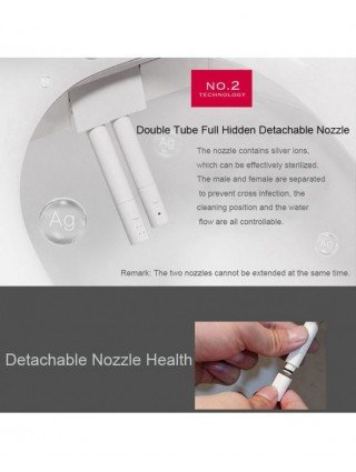Household Items-Bath and WC items-EcoFresh Round Smart Toilet