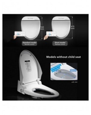 Namų apyvokos daiktai-Vonios ir WC reikmenys-Ecofresh Intelligent tualeto sėdynės elektrinis