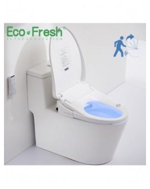 Namų apyvokos daiktai-Vonios ir WC reikmenys-„EcoFresh“ vientisas tualeto klozetas „Smart“