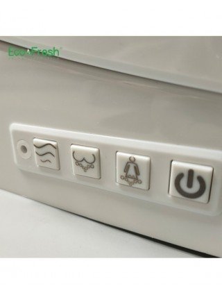 Namų apyvokos daiktai-Vonios ir WC reikmenys-„EcoFresh“ vientisas tualeto klozetas „Smart“