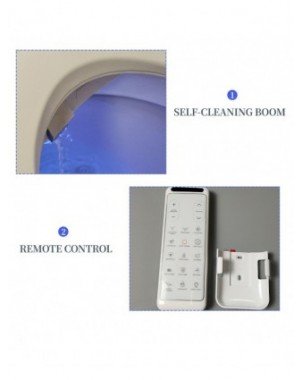 Household Items-Bath and WC items-EcoFresh one-piece toilet WC
