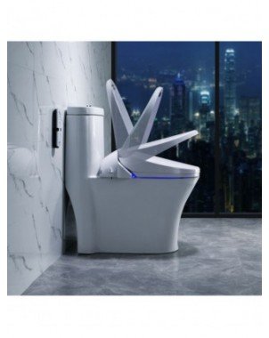 Household Items-Bath and WC items-EcoFresh one-piece toilet WC