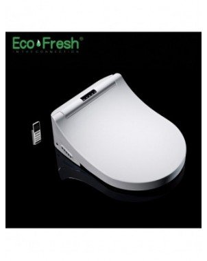 Namų apyvokos daiktai-Vonios ir WC reikmenys-Ecofresh Smart unitazo sėdynė D formos elektrinė