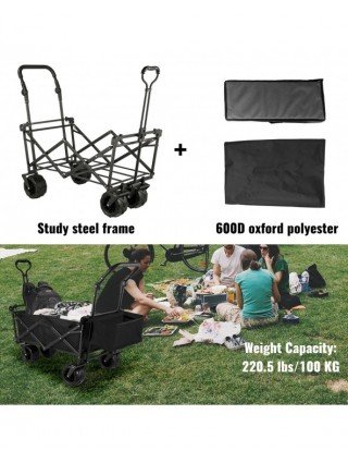 Home, Pet & Appliances-Garden Supplies-VEVOR Folding Wagon Cart