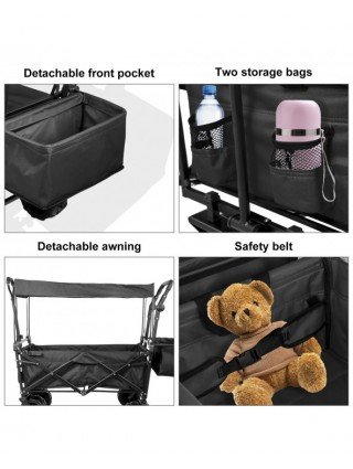 Home, Pet & Appliances-Garden Supplies-VEVOR Folding Wagon Cart