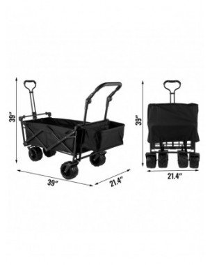 Home, Pet & Appliances-Garden Supplies-VEVOR Folding Wagon Cart