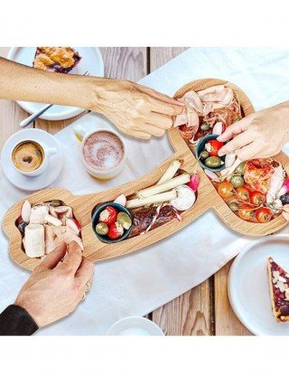 Šventėms-Aksesuarai, Dekoracijos-Kūrybinė lenta medinė sūrio lenta vaisių duona sušių užkandžių