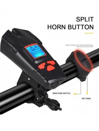 Cycling-Bicycle Lights-Double Bicycle Light Speedometer