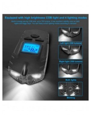 Cycling-Bicycle Lights-Double Bicycle Light Speedometer