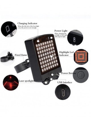 Cycling-Bicycle Lights-Smart Bicycle Tail Light Usb