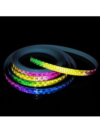 Cycling-Bicycle Lights-1cm*8m Bike Stickers Reflective Tape