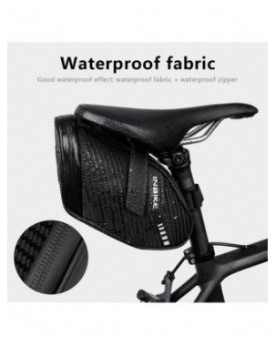 Cycling-Bicycles-INBIKE Bicycle Saddle Bag Waterproof Bike Seat