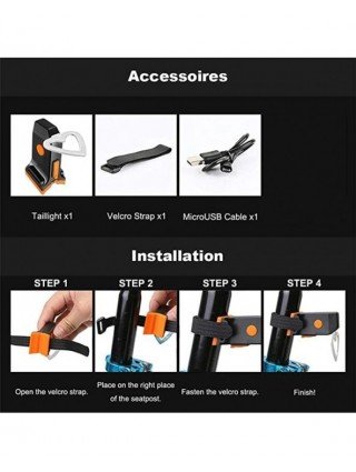 Cycling-Bicycle Lights-Bicycle Taillight Creative Multi