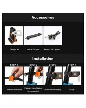 Cycling-Bicycle Lights-Bicycle Taillight Creative Multi