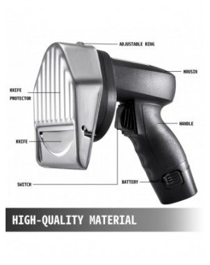 Home Improvement-Kitchen Fixtures-VEVOR Kebab Slicer 0-8mm