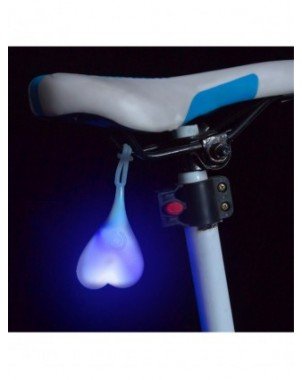 Dviračiu Sportas-Dviračių žibintai-Dviračių silikoninė lemputė Creative Bike, atsparus