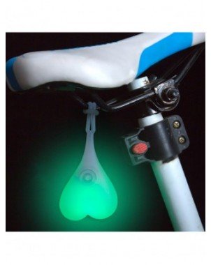 Dviračiu Sportas-Dviračių žibintai-Dviračių silikoninė lemputė Creative Bike, atsparus