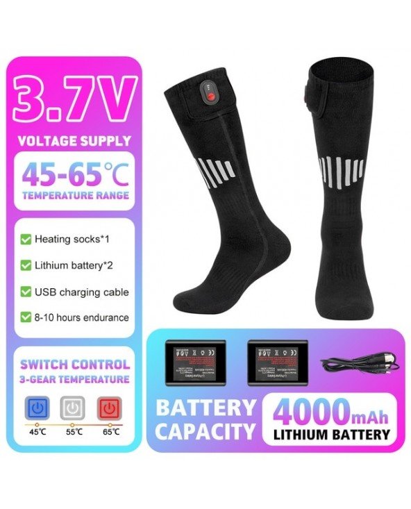 Underwear & Loungewear-Socks-Heated Socks Motorcycle Outdoor Underwear & Loungewear-Socks-Heated Socks Motorcycle Outdoor