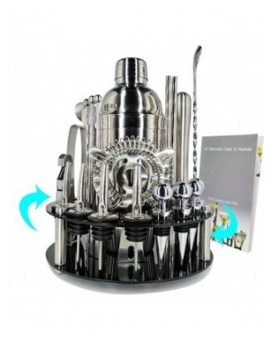 Kitchen-Drinkware-Bartender Kit:1-30-piece Cocktail Shaker Set