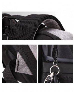 Men's Luggage & Bags-Men's Backpacks-IKE MARTI Multifunctional