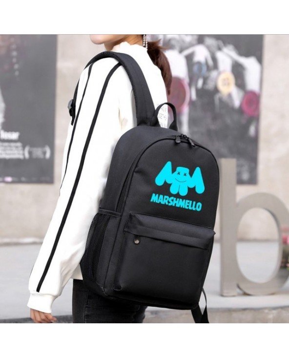 Cartoon Graphic Casual Daypack With USB Charging Port School Bag Backpack  Computer Bag Bookbag High School Students College Students for School  Business, Outdoors, Hiking, Travel | SHEIN