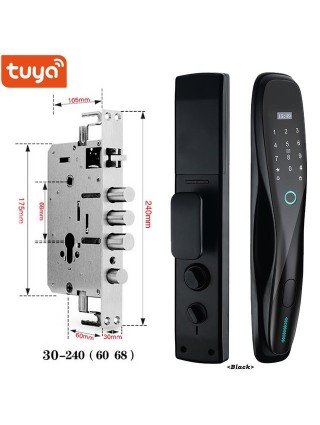 Išmanioji elektronika-Išmanieji namų apyvokos prietaisai-"Tuya" išmanusis skaitmeninis durų